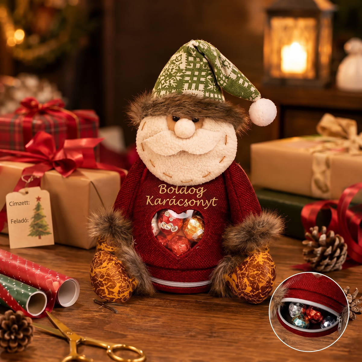 🎄🎁 49% ZNIŻKI – ostatni dzień! Świąteczne torebki prezentowe z suwakiem – Opakowanie świąteczne 🎅✨