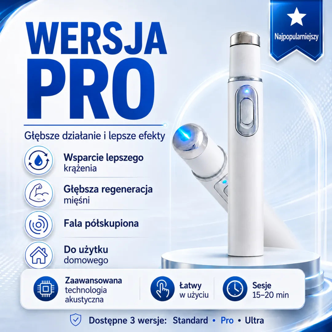 🤵💪Zwiększ swoją witalność. Odzyskaj pewność siebie w intymnych chwilach. Zaawansowana terapia falą uderzeniową, która wspiera męski komfort seksualny i łagodzi problemy z mięśniami, stawami i ścięgnami.