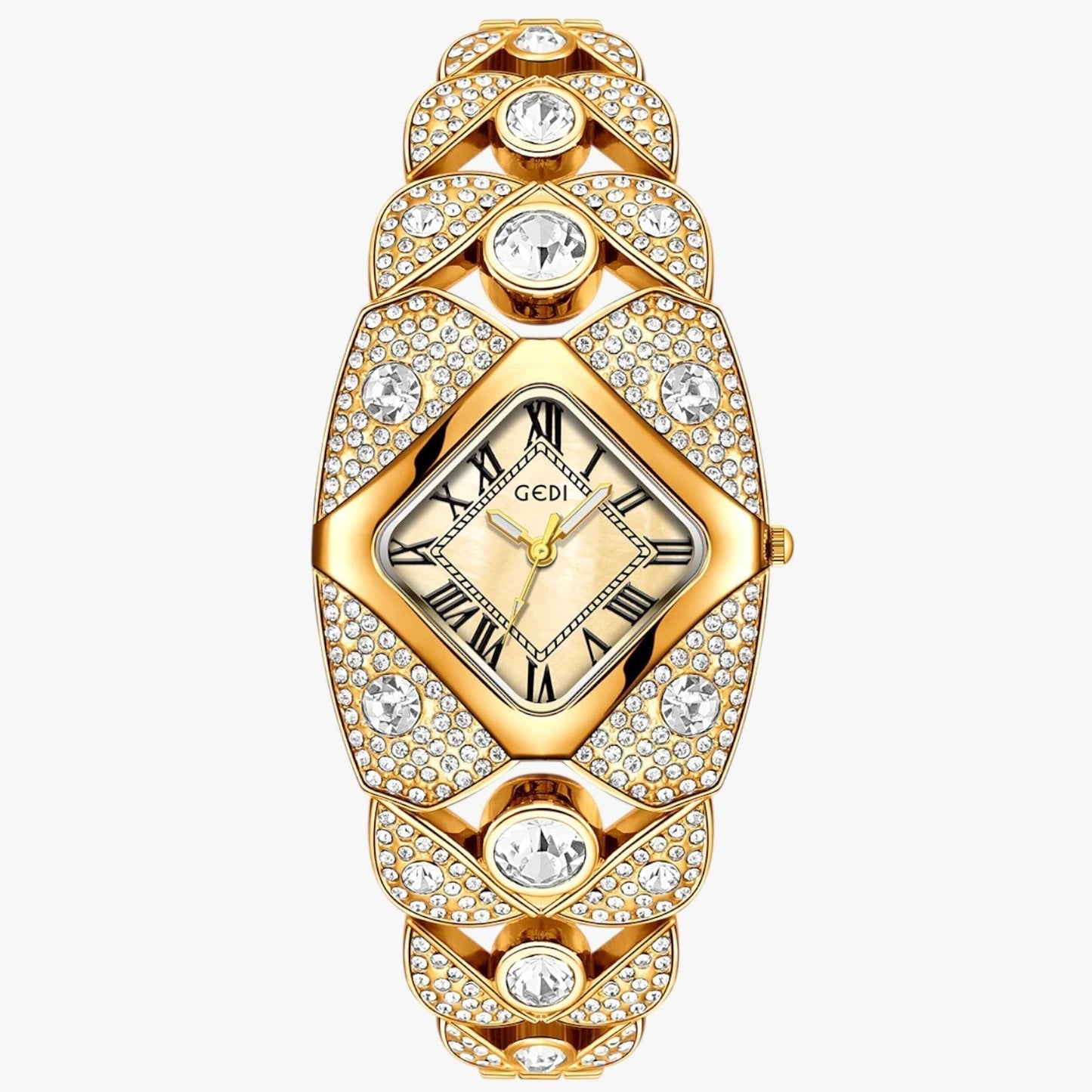 Callie | Damski zegarek 2025 Elegancja z lekką, diamentową obudową i wodoodporną konstrukcją
