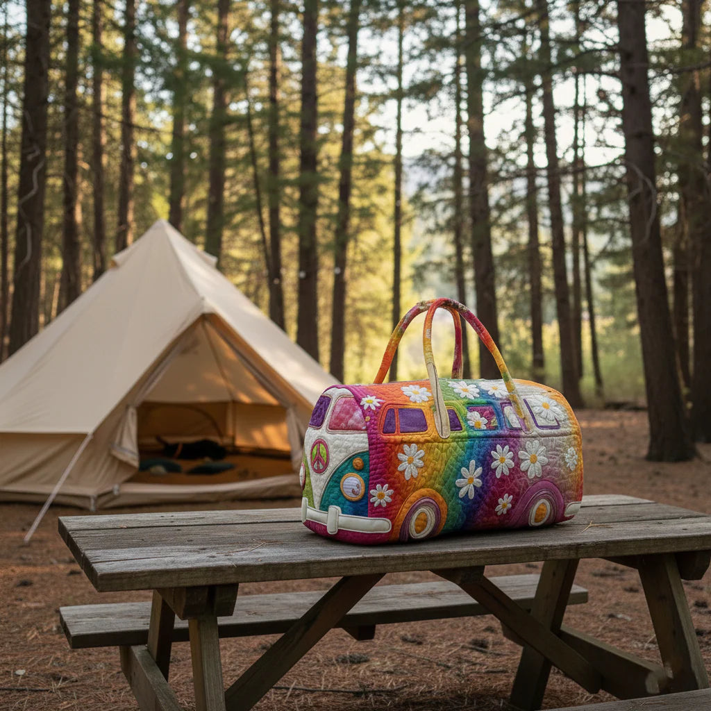 Torba podróżna Hippie Van Quilted