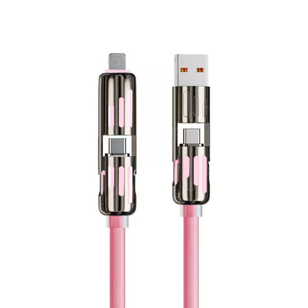 🔥Kabel do ładowania USB 4 w 1, szybkie ładowanie⚡