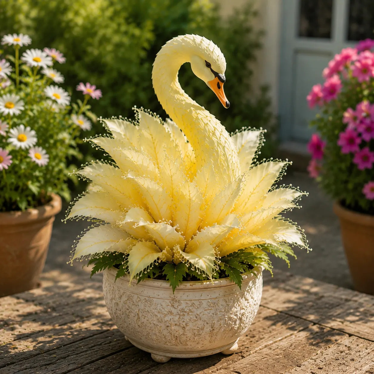 🔥Huge Discounts!🦢 Rare Swan Flower Bulbss – Grow Your Own Dreamy Swan Lake Garden
