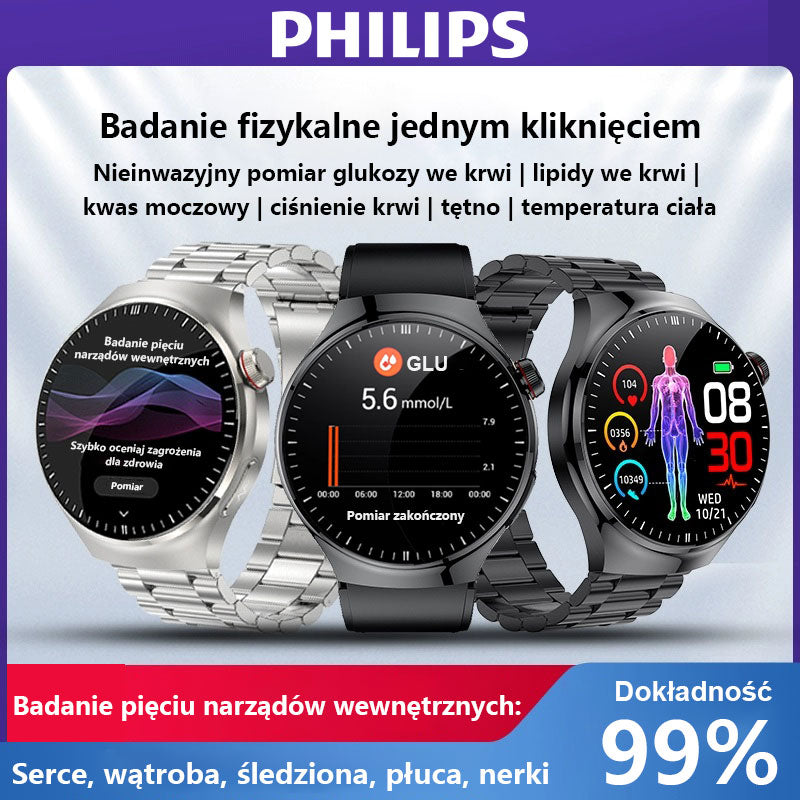 Inteligentny laserowy zegarek zabiegowy Philips (skanowanie całego ciała)