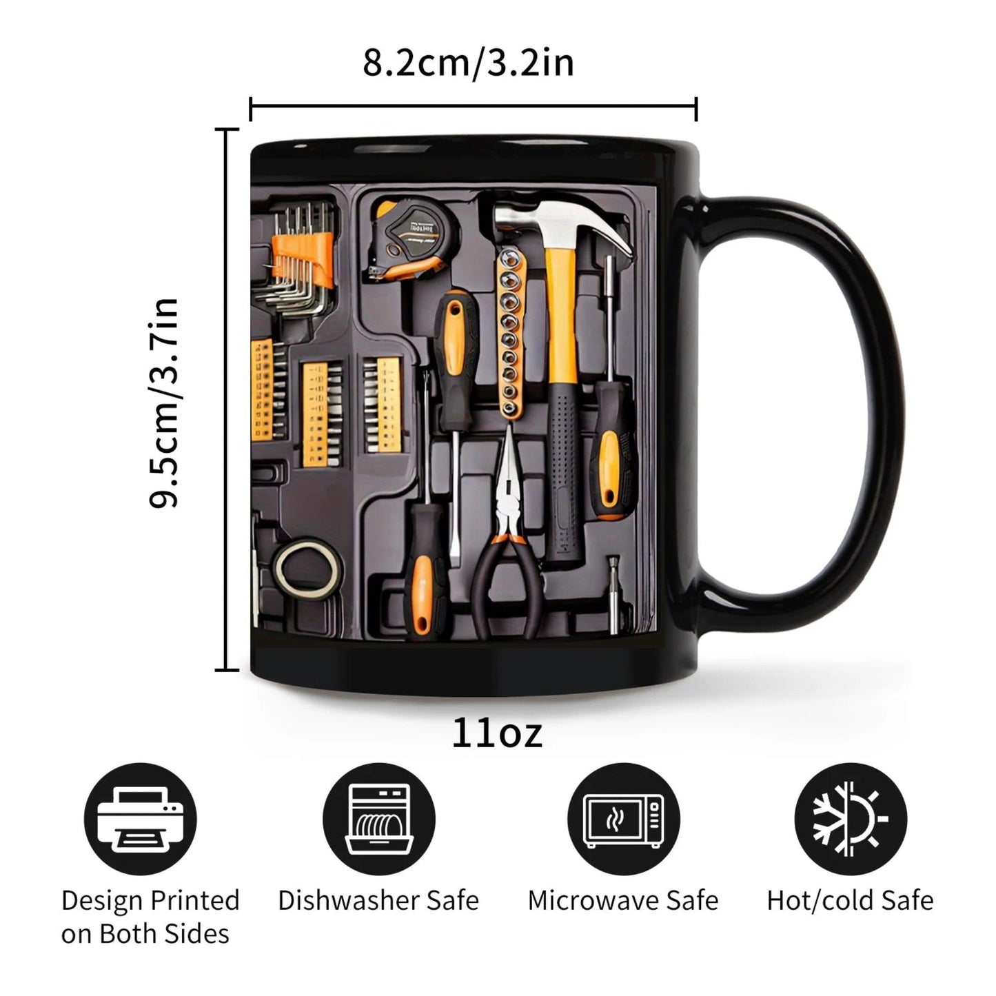 ⚡WYPRZEDAŻ CYBER MONDAY🔧⚡Kubek Mechanic Toolbox🍵