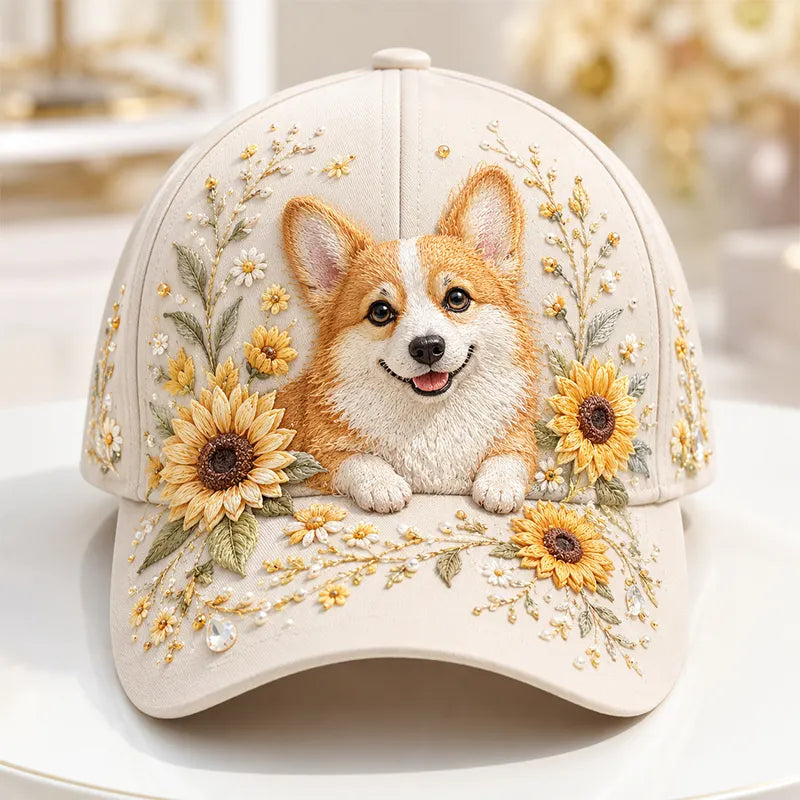 🔥 Ostatni dzień 49% zniżki – ✨ Czapka z haftem 3D Highland Cow