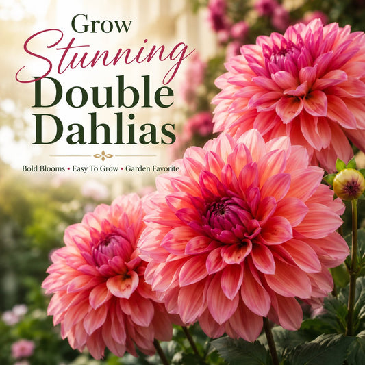 Nasiona dalii Garden Showstopper – duże, kolorowe kwiaty, które skradły show
