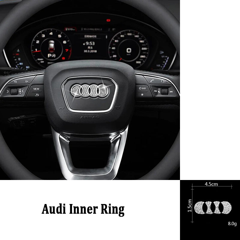 Naklejka kryształowa na kierownicę