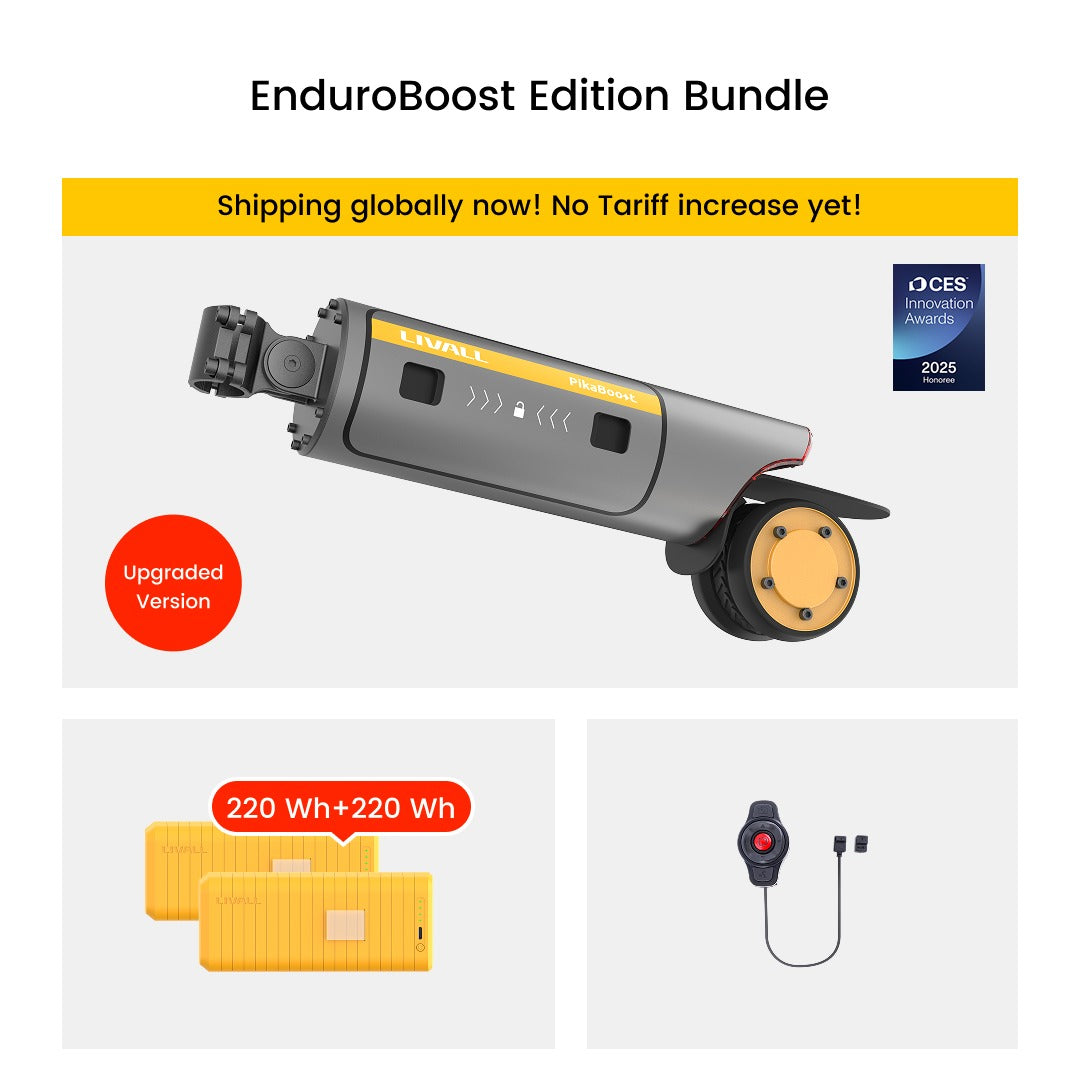 Zestaw do konwersji roweru elektrycznego LIVALL PikaBoost 2 – mocne przyspieszenie, elastyczne ruchy