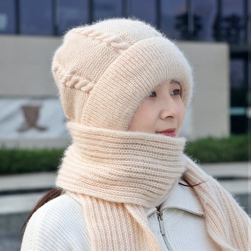 [Wyprzedaż zimowa⛄] Kompleksowa ochrona słuchu, wiatroszczelna czapka i szalik✨