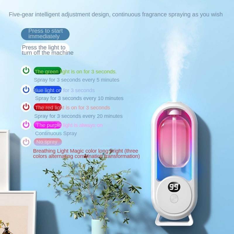 AromaGlow 360° Inteligentny dyfuzor zapachowy – długotrwała świeżość