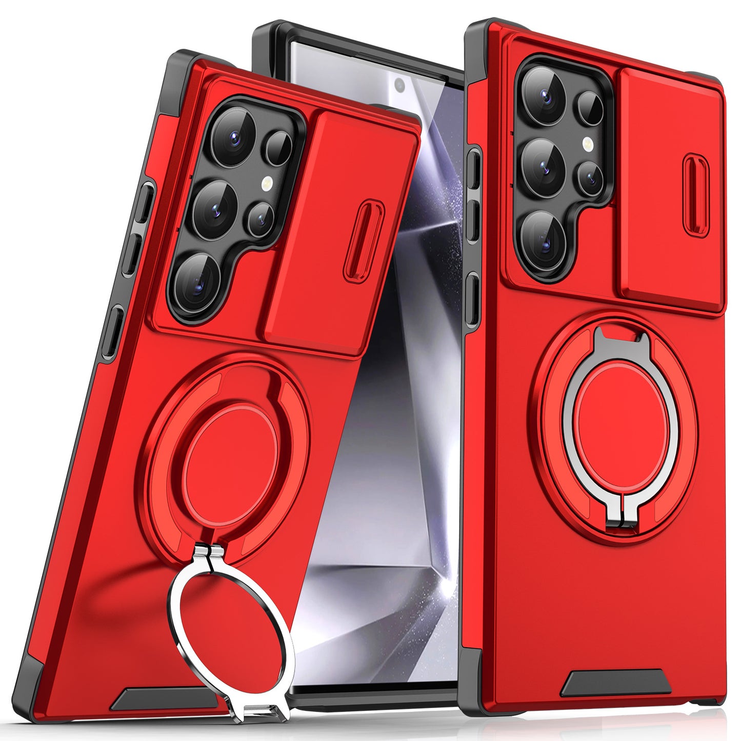 📱Etui z mierzalną, wysokiej jakości podpórką do Samsunga Galaxy S Series