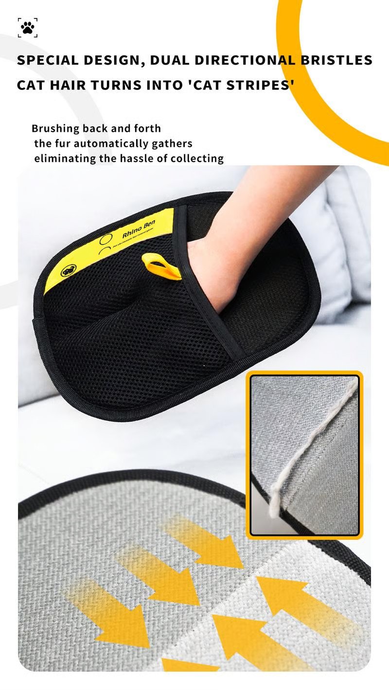 ✨⚡Rękawiczki antystatyczne wielokrotnego użytku do usuwania sierści zwierząt domowych