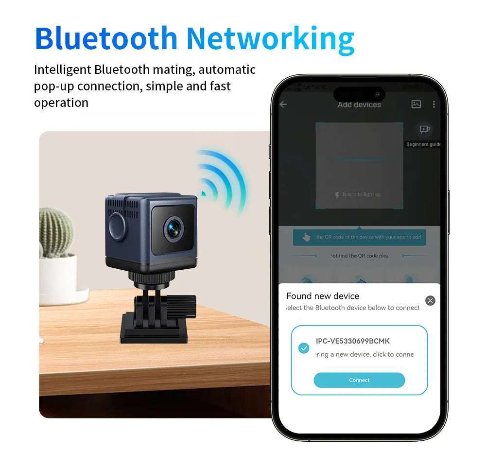 Kamera bezpieczeństwa W03 Smart WiFi – 1080P HD, widzenie nocne, wykrywanie ruchu, niski pobór mocy
