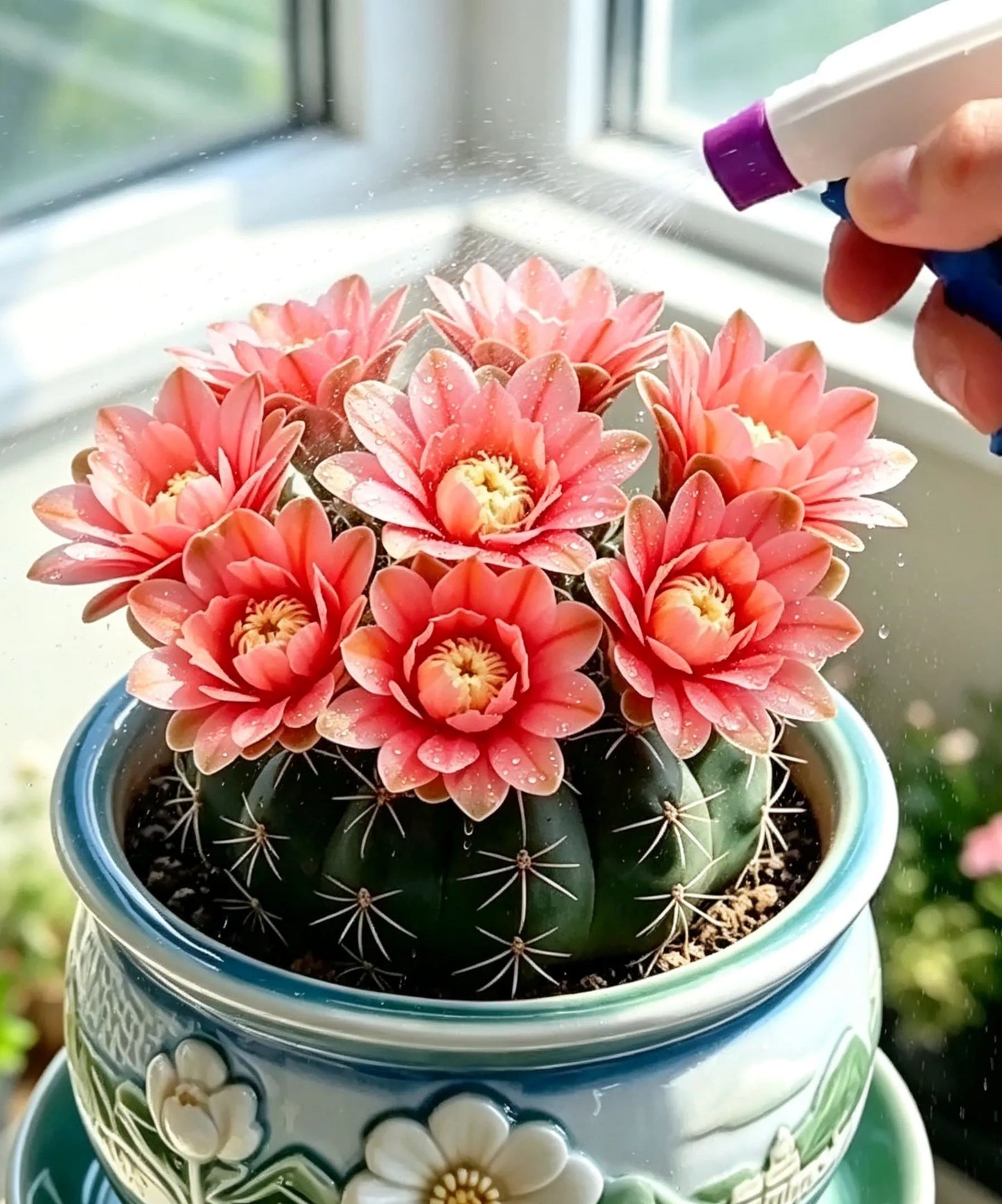 🌵 Poznaj swojego nowego najlepszego przyjaciela – kaktusa Gymnocalycium baldianum! 💕