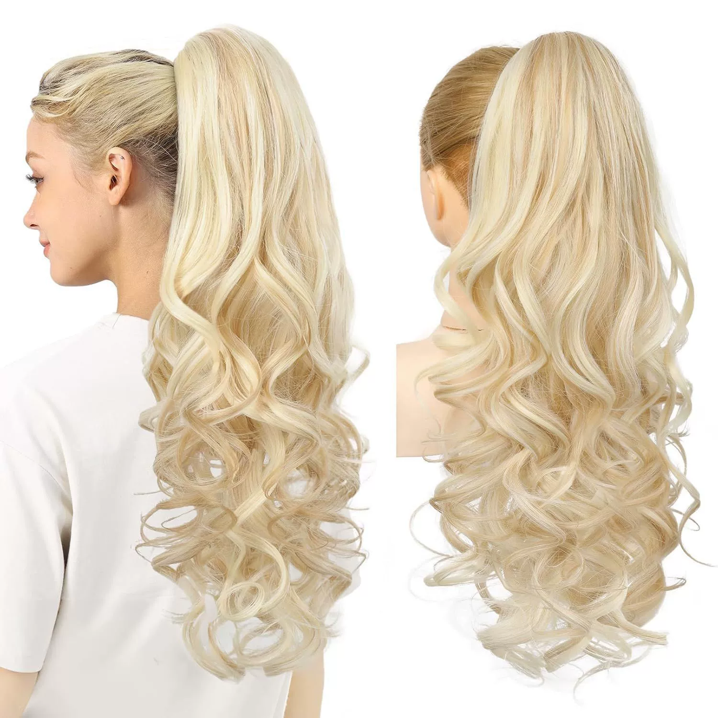 🔥 Promocja ograniczona czasowo – 50% zniżki 👩💕 Przedłużanie włosów w kucyk metodą clip-in 🙋‍♀️