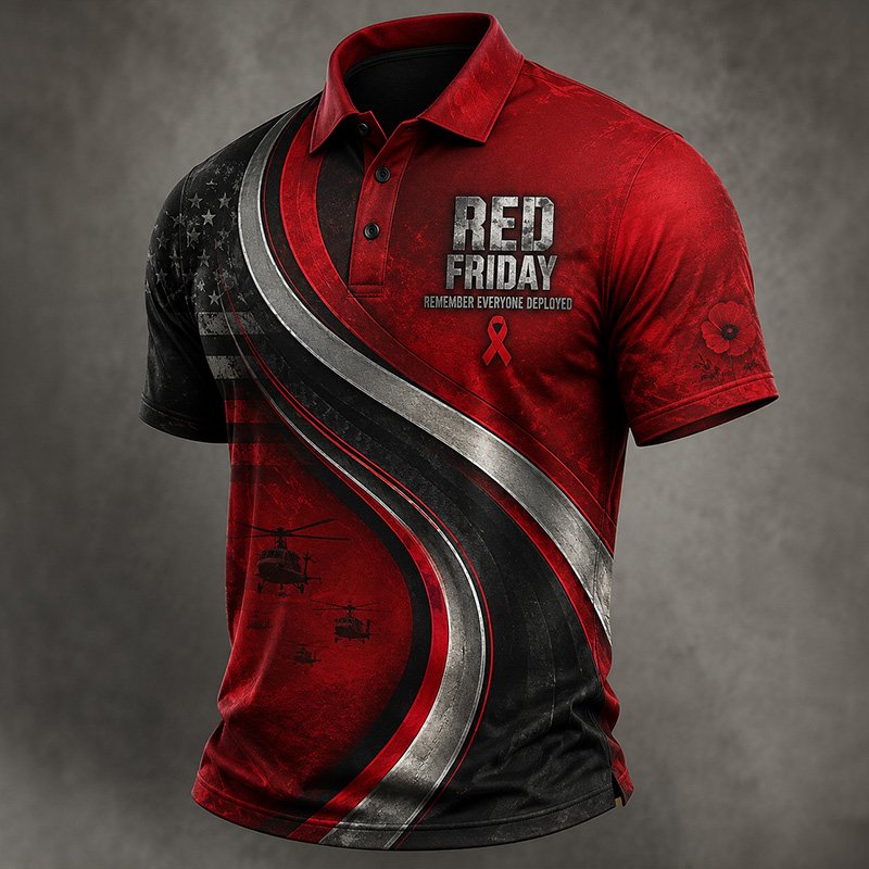 Męska koszulka polo RED Friday