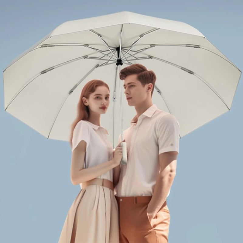 ☂️✨ Parasol z odblaskowymi paskami bezpieczeństwa! Odwrotne rozszerzanie i kurczenie bez rozpryskiwania wody, dobra widoczność w słabo oświetlonych miejscach.