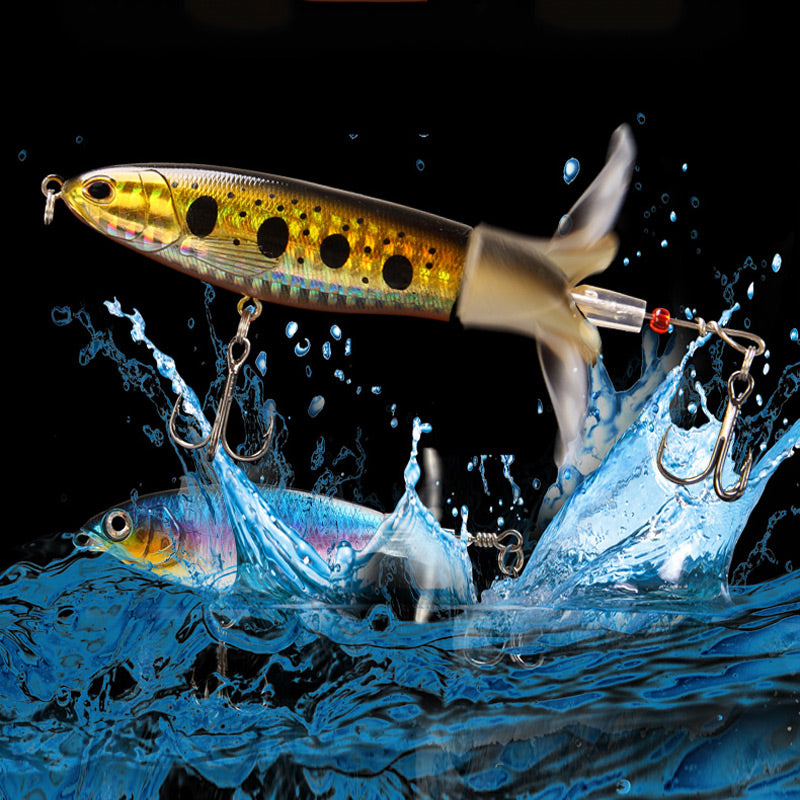 🔥1+1 gratis🔥Wysyłaj przynętę wędkarską w postaci pływającego, wirującego ogona🎣