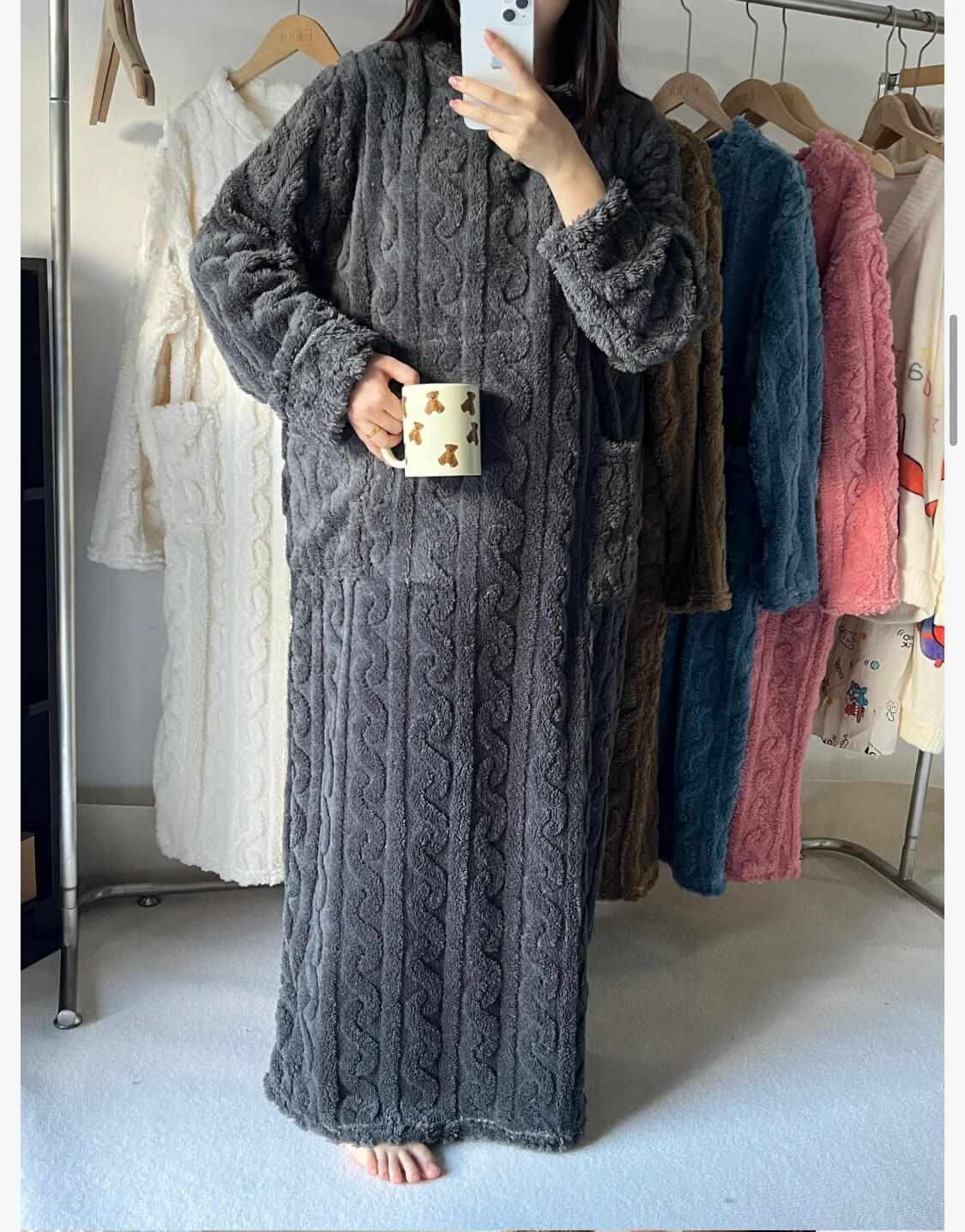 ❄️⏰Bielizna zimowa Coral Fleece