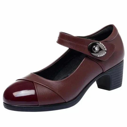Damskie buty typu Mary Jane w stylu vintage - doskonały komfort i styl retro