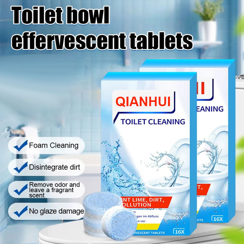 Tabletki do czyszczenia muszli klozetowej o zapachu cytryny【🔥Kup 1, a 2 dostaniesz gratis】