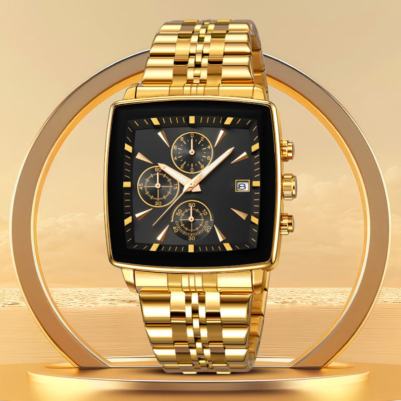 ⌚Wielofunkcyjny wodoodporny zegarek kwarcowy dla mężczyzn