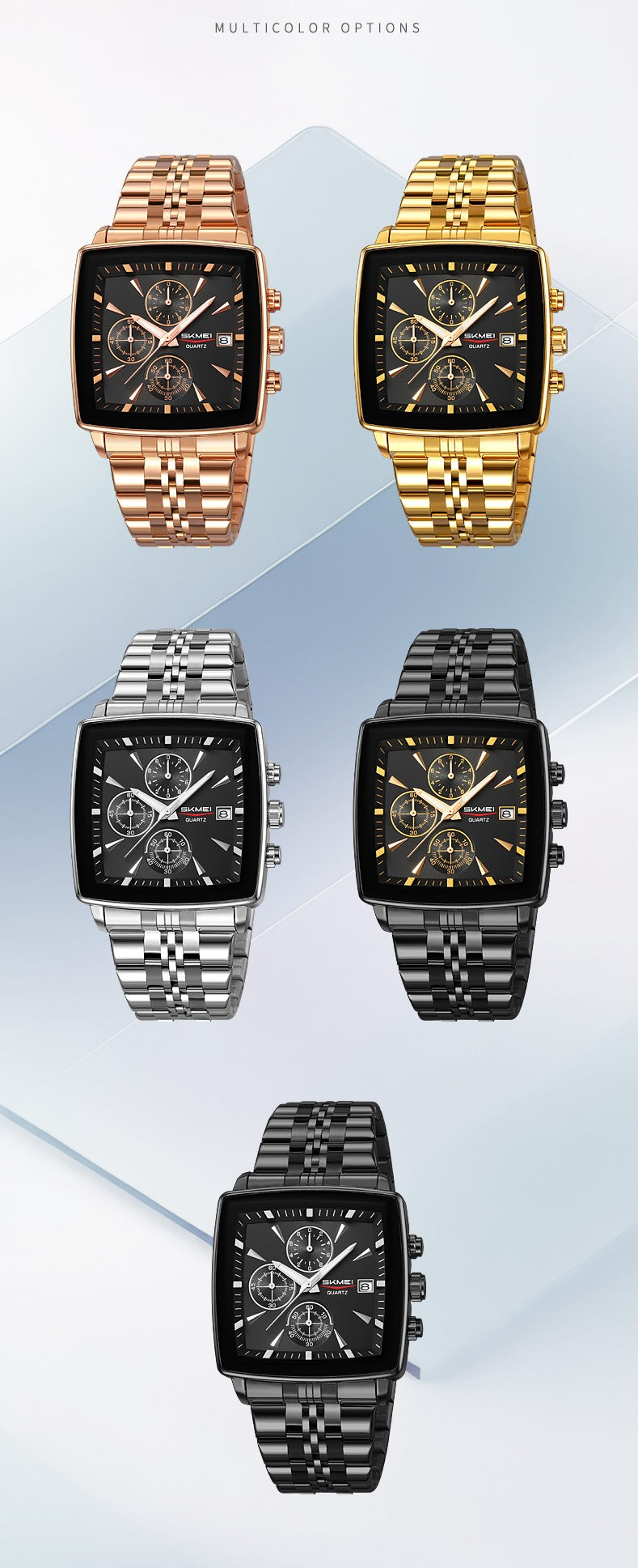 ⌚Wielofunkcyjny wodoodporny zegarek kwarcowy dla mężczyzn