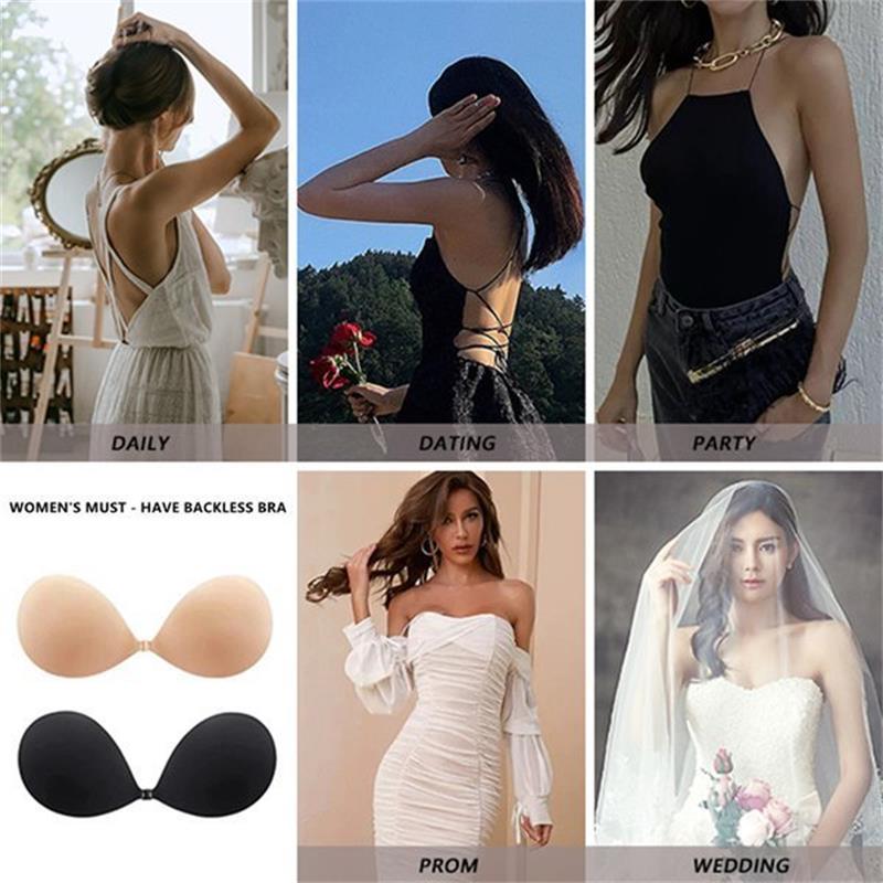 👙 Niewidoczny biustonosz samoprzylepny typu push-up
