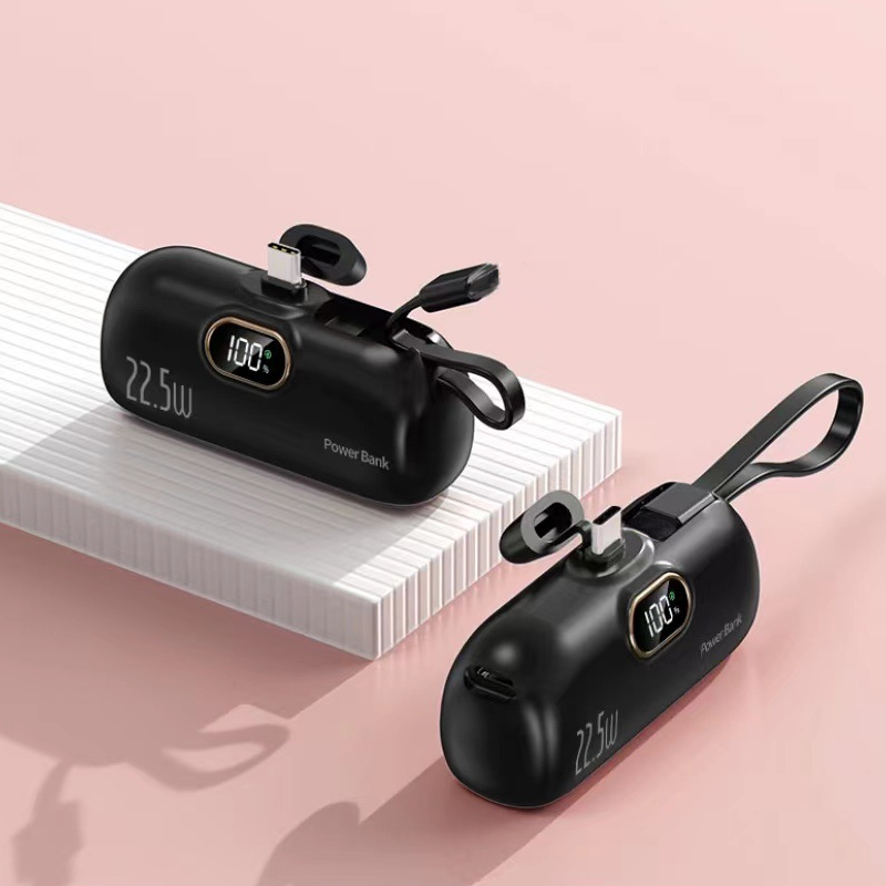 ⏳Wyprzedaż letnia: 40% zniżki🎉Mini przenośny powerbank z ładowarką o pojemności 5000 mAh do telefonu🔋