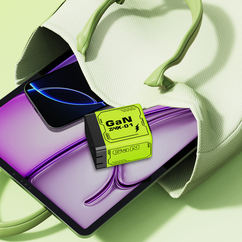 USB+TYPE C Szybka stacja ładująca z wysuwanym kablem – uniwersalne zastosowanie
