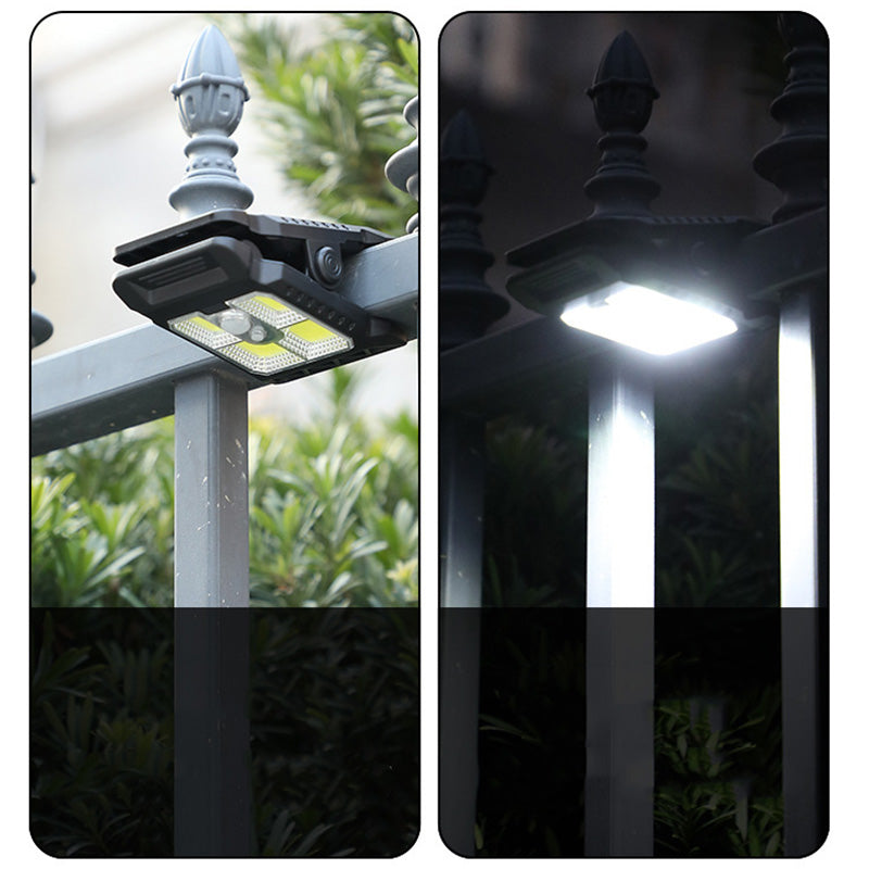 💡 Zewnętrzna lampa solarna z klipsem i czujnikiem ruchu 🔥Kup 2 sztuki, a 1 dostaniesz gratis