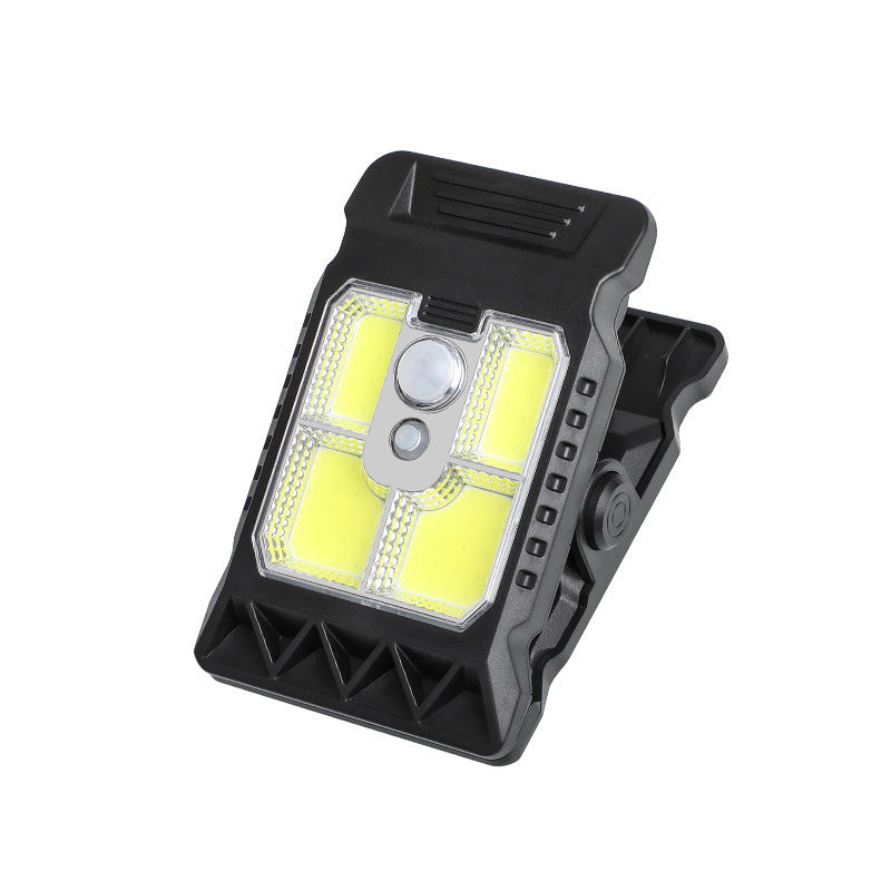 💡 Zewnętrzna lampa solarna z klipsem i czujnikiem ruchu 🔥Kup 2 sztuki, a 1 dostaniesz gratis