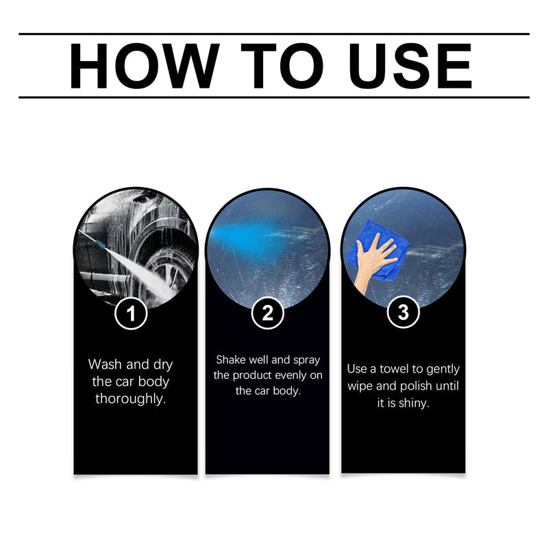 🚗 KUP 2, OTRZYMAJ 1 GRATIS! ✨Spray do polerowania samochodu + ściereczka z mikrofibry – przywraca połysk i chroni lakier w kilka minut, formuła odporna na zarysowania ☀️