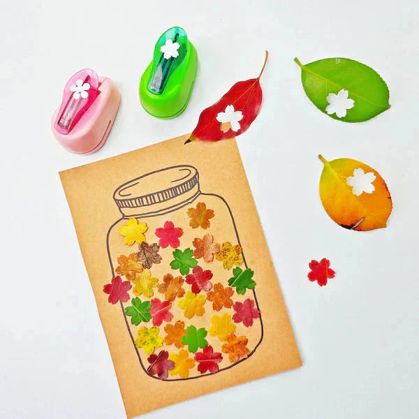 Zestaw kreatywny dla dzieci z dziurkaczem