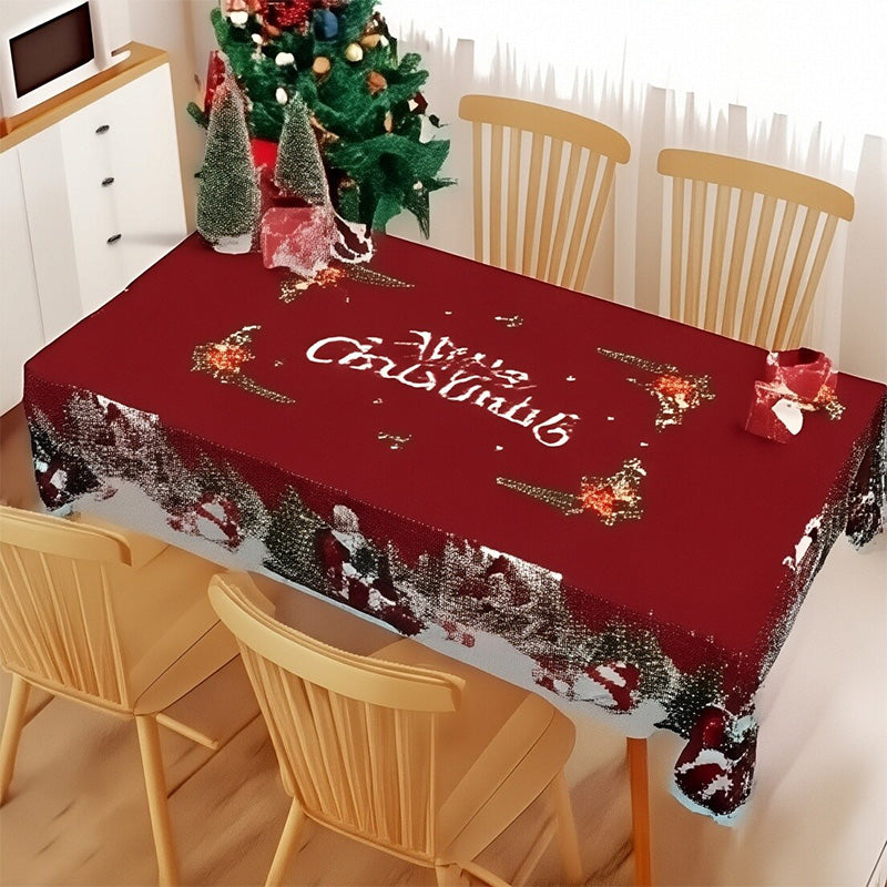 🦌Wesoły, klasyczny świąteczny obrus🎄🎁