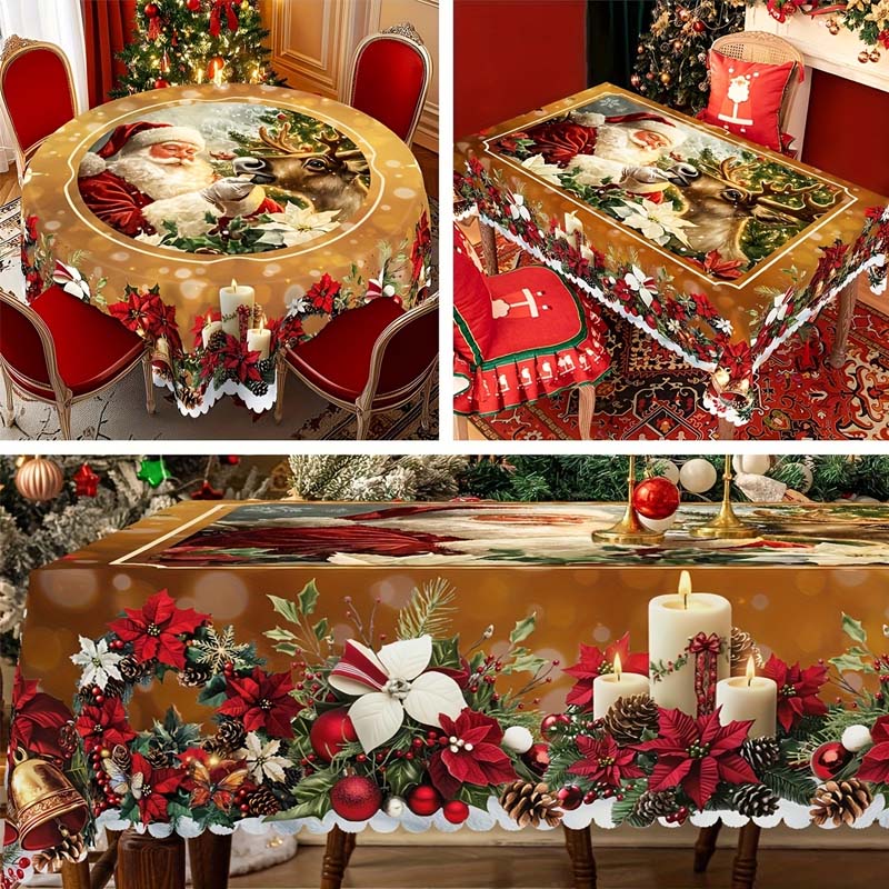 🎄🎅Dekoracyjny obrus świąteczny