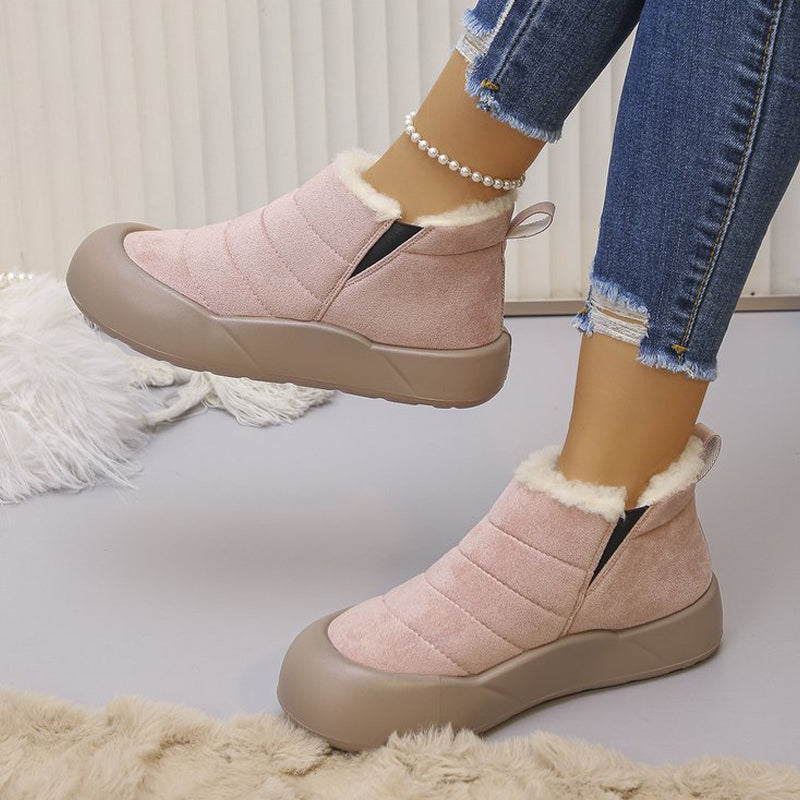 💖Wodoodporne buty zimowe z miękką podeszwą i bawełnianą podszewką