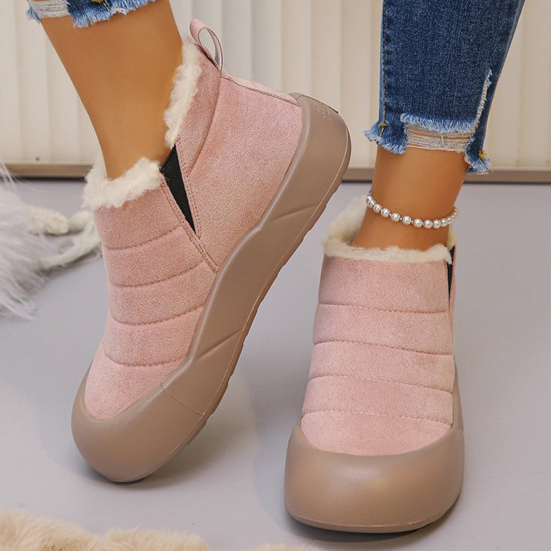 💖Wodoodporne buty zimowe z miękką podeszwą i bawełnianą podszewką