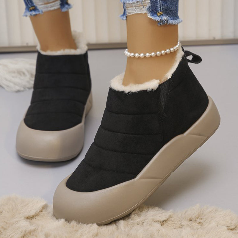 💖Wodoodporne buty zimowe z miękką podeszwą i bawełnianą podszewką