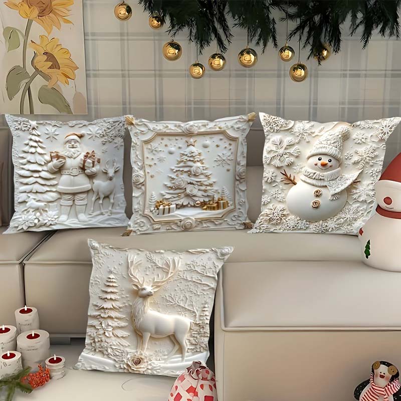 🎄Eleganckie świąteczne poszewki na poduszki