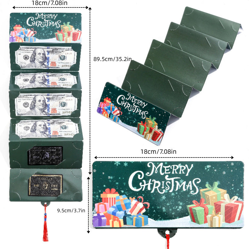 🎅Wyprzedaż świąteczna - 50% zniżki🎄Świąteczna skarbonka niespodzianka