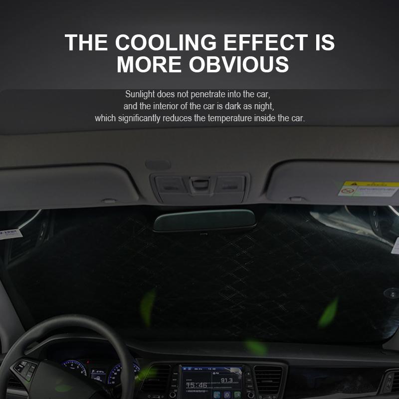 🔥 Magnetyczna osłona przeciwśnieżna do samochodu