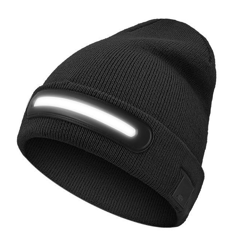 Ładowana Czapka z Diodami LED i Bluetooth