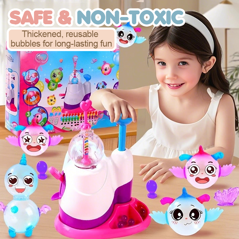 Zestaw do robienia baniek mydlanych z pompką dla dzieci