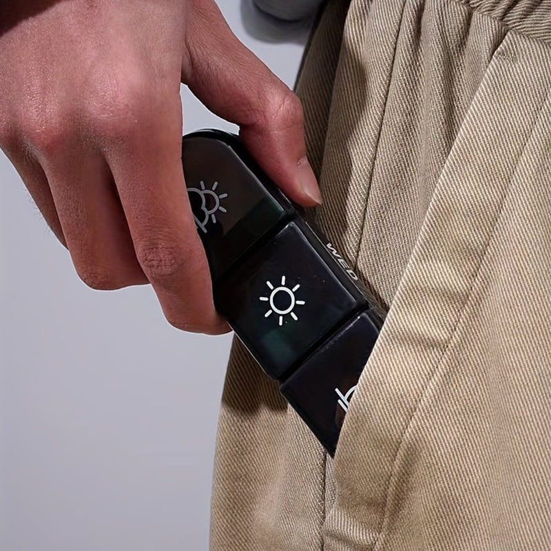 🧳 Etui na tabletki podróżne na 7 dni – lekkie, z wyjmowanymi przegródkami