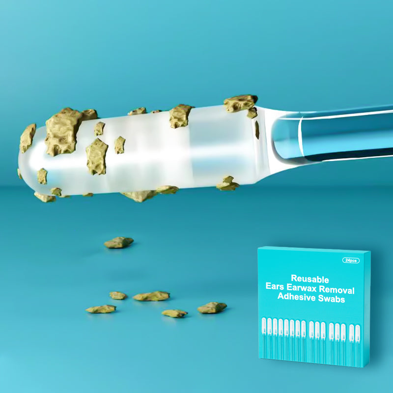 Wielokrotnego użytku, lepkie patyczki do usuwania woskowiny