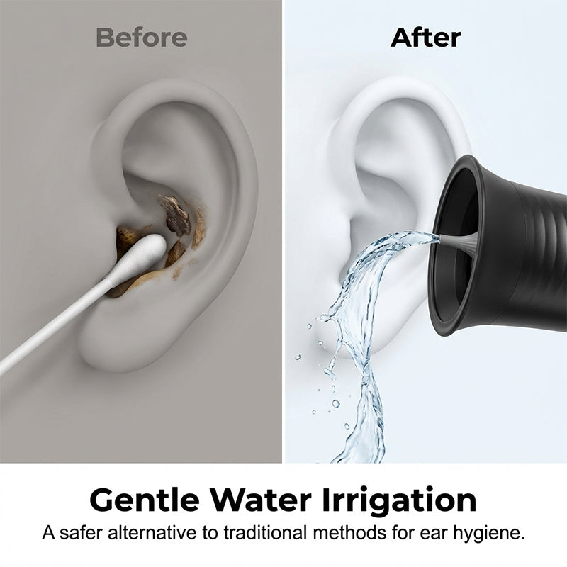 Akumulatorowy zestaw do czyszczenia uszu