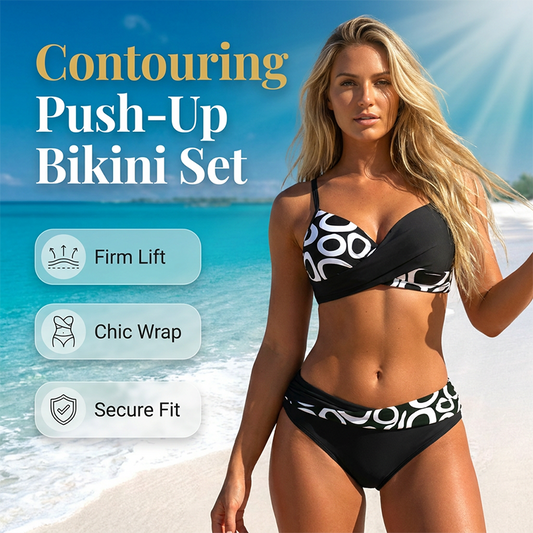 👙 50% ZNIŻKI PRZEZ OGRANICZONY CZAS! ✨ Dwuczęściowy komplet bikini push-up dla kobiet