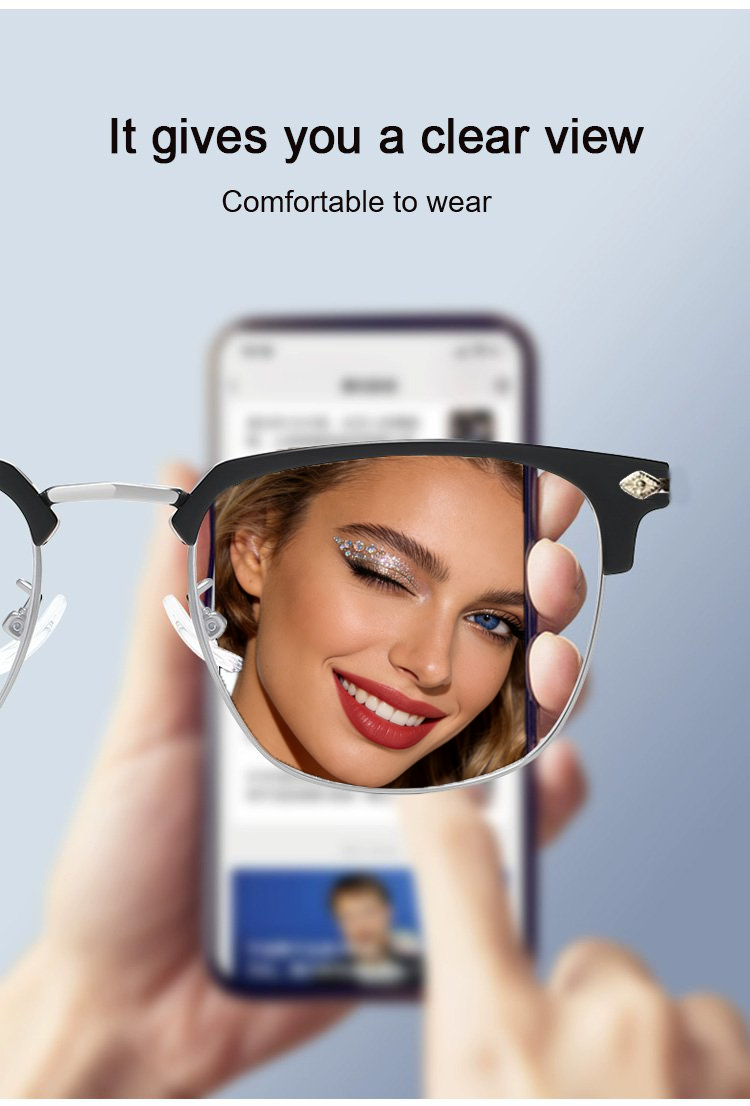 ✨OSTATNI DZIEŃ WYPRZEDAŻY - 60% ZNIŻKI✨Okulary ultralekkie anty-niebieskie dla osób z prezbiopią